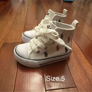 Baby Polo High Top Sneakers